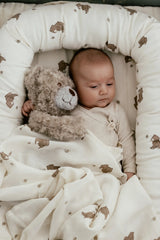 Swaddle teppi - Bees and Bears